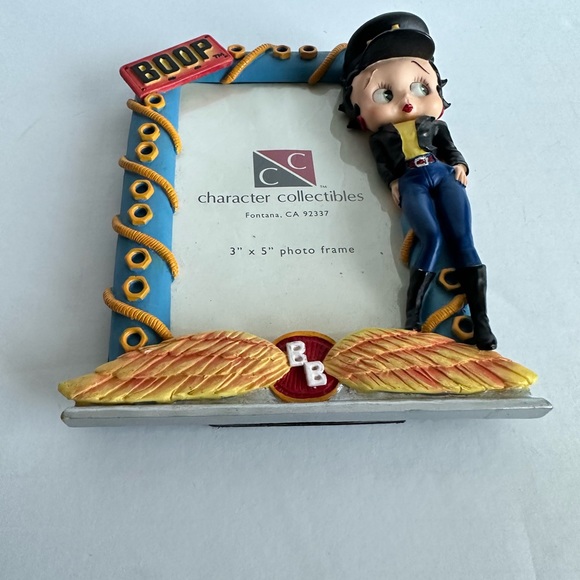 Betty Boop in Biker Dress 3.5" x 5" Retired Photo Frame Picture Frames - Picture 2 of 9